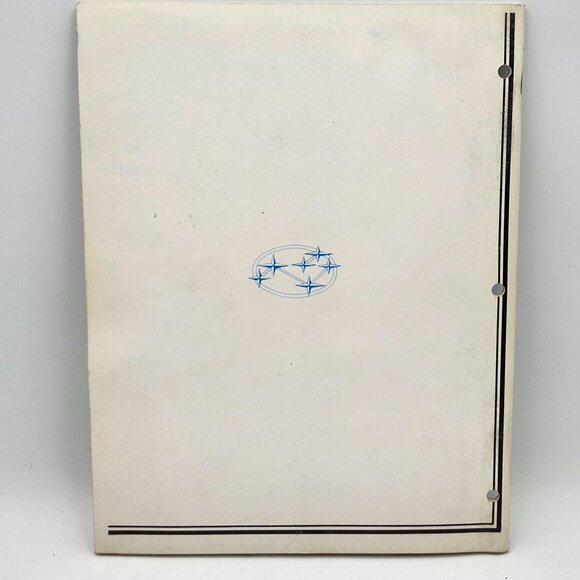 1982 Subaru Electronically Controlled Carburetor System Service Training Manual - Picture 2 of 3